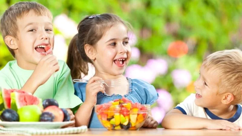 Alimentación saludable en niños y adolescentes